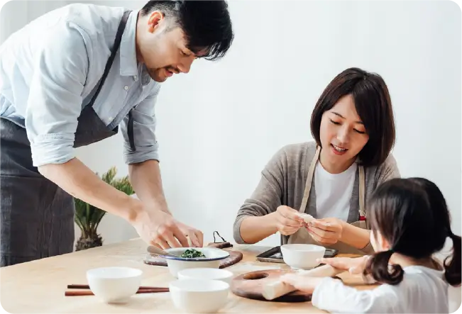 家事の負担を軽くする