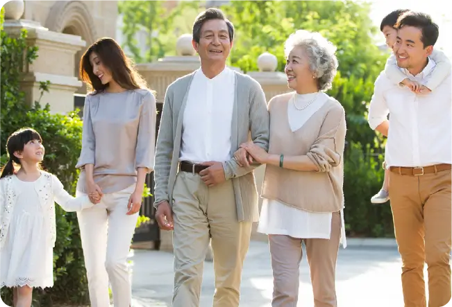 安心して外出する